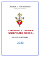 Choosing a Catholic Secondary School for September 2023